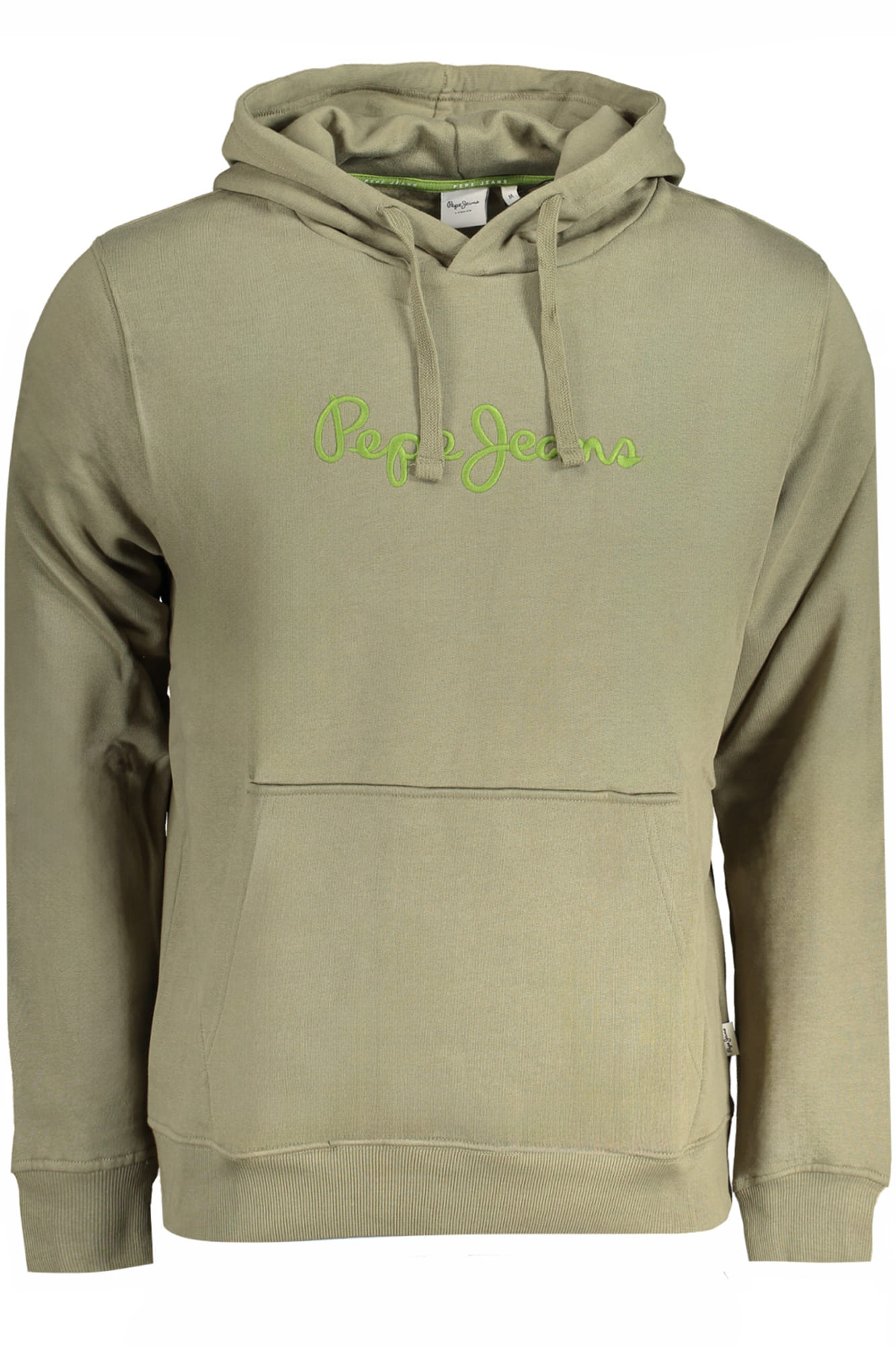 Sweatshirts PM582716NEWJOEHOODIE Green Regular Fit - Image 3
