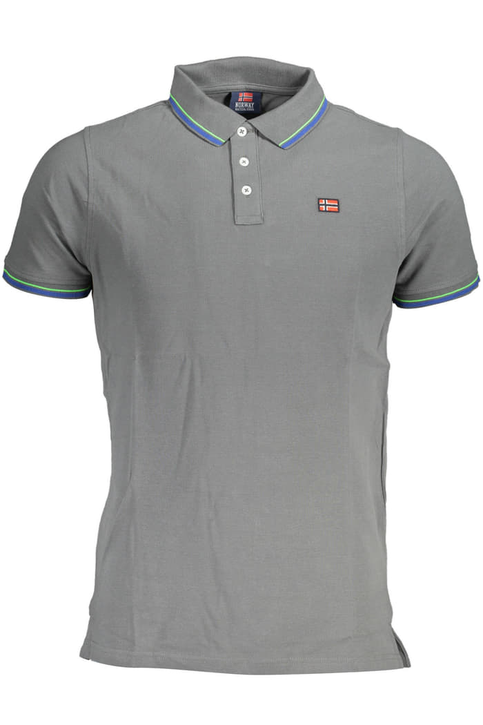 Polo Shirts 838862_FE93EC6 Gray Regular Fit - Image 1