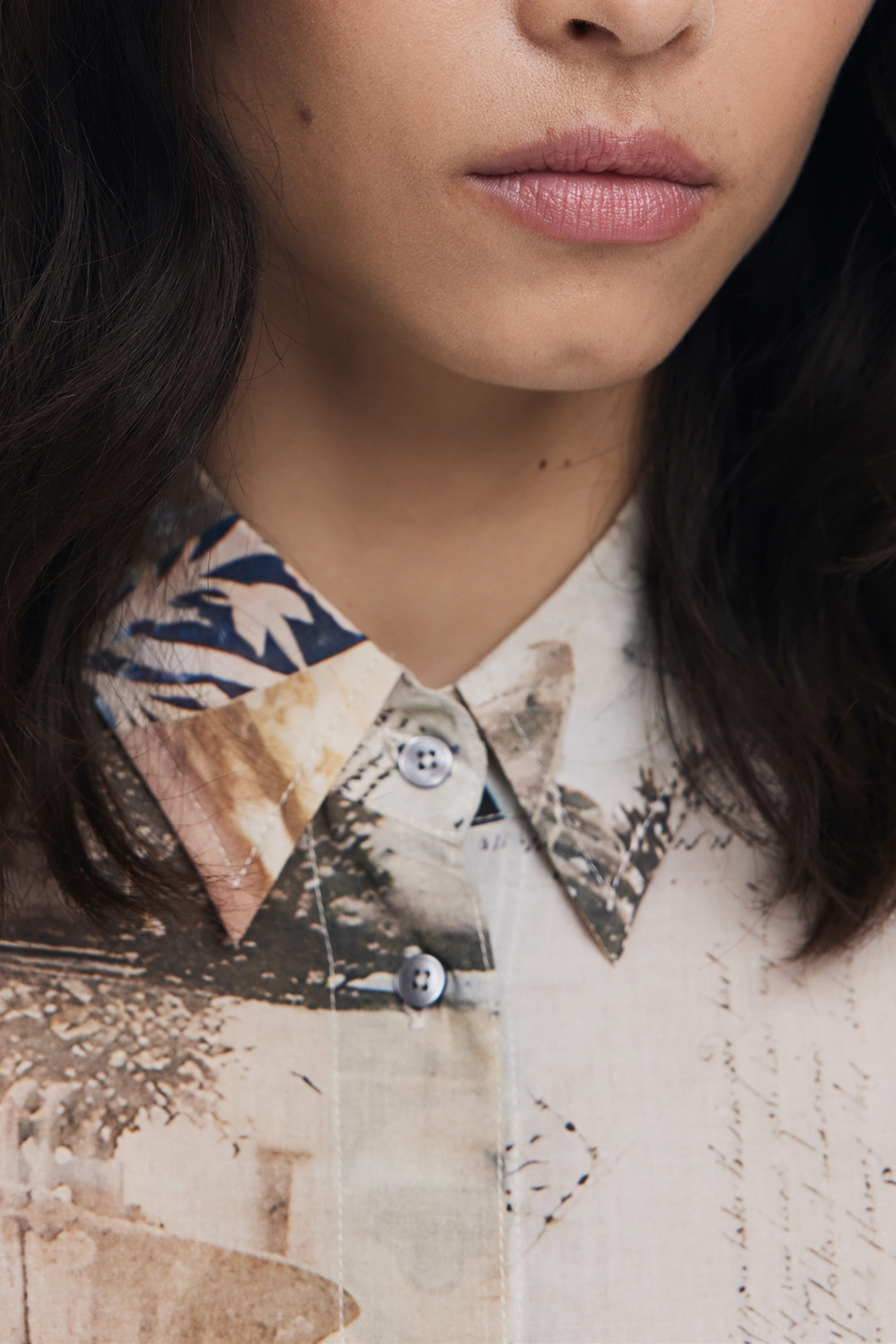 Shirts 25WWCW18 Beige - Image 3