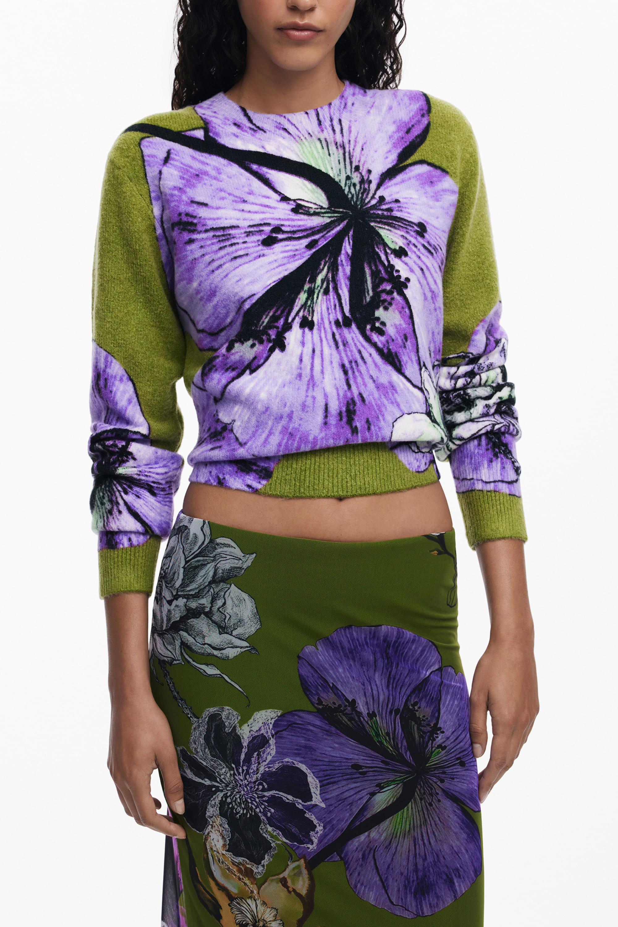 Skirts 25WWFK03 Green - Image 3