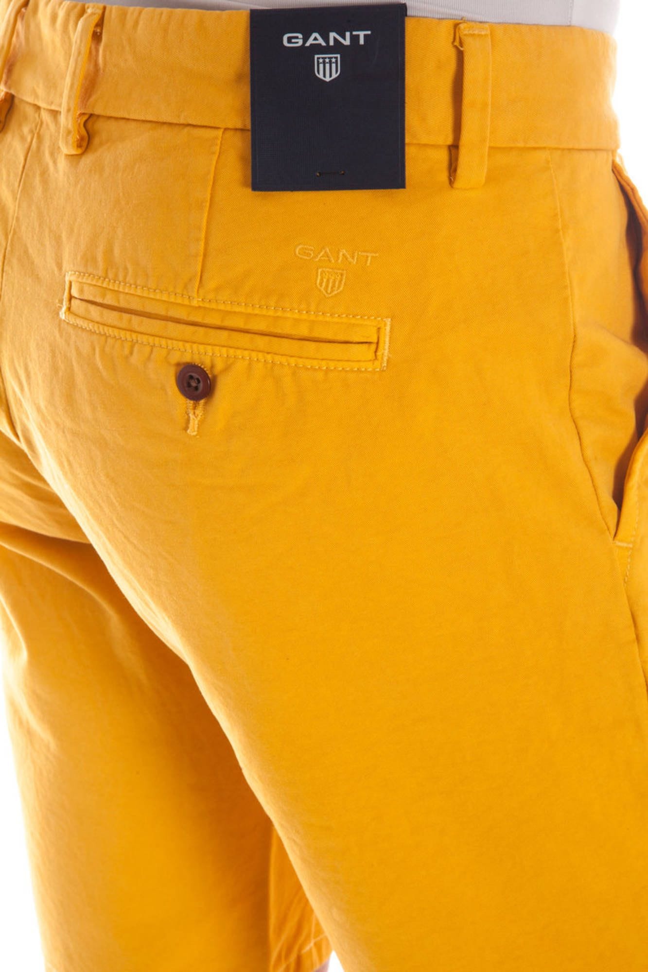 Trousers 1401021611 Yellow Regular Fit - Image 3